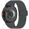  Galaxy Watch 8 46/44/40 mm Armband Justerbart Nylon Grå - Teknikhallen.se