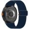  Galaxy Watch 8 46/44/40 mm Armband Justerbart Nylon Mörk Blå - Teknikhallen.se