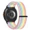  Galaxy Watch 8 46/44/40 mm Armband Nylon Loop Rainbow - Teknikhallen.se