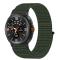  Galaxy Watch 8 46/44/40 mm Armband Nylon Loop Militär Grön - Teknikhallen.se