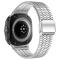  Galaxy Watch 8 46/44/40 mm Armband Rostfritt Stål Silver - Teknikhallen.se