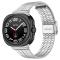  Galaxy Watch 8 46/44/40 mm Armband Rostfritt Stål Silver - Teknikhallen.se