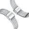  Galaxy Watch 8 46/44/40 mm Armband Rostfritt Stål Silver - Teknikhallen.se