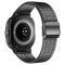  Galaxy Watch 8 46/44/40 mm Armband Rostfritt Stål Svart - Teknikhallen.se