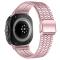  Galaxy Watch 8 46/44/40 mm Armband Rostfritt Stål Rosa - Teknikhallen.se