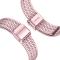  Galaxy Watch 8 46/44/40 mm Armband Rostfritt Stål Rosa - Teknikhallen.se