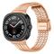  Galaxy Watch 8 46/44/40 mm Armband Rostfritt Stål Roséguld - Teknikhallen.se