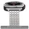  Galaxy Watch 8 46/44/40 mm Armband Magnetisk Loop Silver - Teknikhallen.se