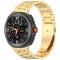  Galaxy Watch 8 46/44/40 mm Armband Rostfritt Stål Guld - Teknikhallen.se