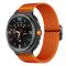  Galaxy Watch 8 46/44/40 mm Armband Justerbart Nylon Orange - Teknikhallen.se