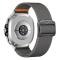  Galaxy Watch 8 46/44/40 mm Armband Justerbart Nylon Grå - Teknikhallen.se