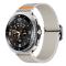  Galaxy Watch 8 46/44/40 mm Armband Justerbart Nylon Starlight - Teknikhallen.se