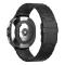  Samsung Galaxy Watch 8 46/44/40 mm Armband Metall Svart - Teknikhallen.se