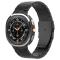  Samsung Galaxy Watch 8 46/44/40 mm Armband Metall Svart - Teknikhallen.se
