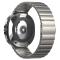  Samsung Galaxy Watch 8 46/44/40 mm Armband Metall Titanium - Teknikhallen.se