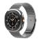  Samsung Galaxy Watch 8 46/44/40 mm Armband Metall Grå - Teknikhallen.se
