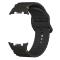 KALEBOL KALEBOL Galaxy Watch 8 46/44/40 mm Armband Wave Svart - Teknikhallen.se