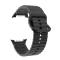 KALEBOL KALEBOL Galaxy Watch 8 46/44/40 mm Armband Wave Svart - Teknikhallen.se