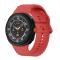 KALEBOL KALEBOL Galaxy Watch 8 46/44/40 mm Armband Wave Röd - Teknikhallen.se
