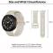 KALEBOL KALEBOL Galaxy Watch 8 46/44/40 mm Armband Wave Grå - Teknikhallen.se