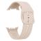 KALEBOL KALEBOL Galaxy Watch 8 46/44/40 mm Armband Silikon Beige - Teknikhallen.se