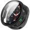  Samsung Galaxy Watch 8 44 mm Skal Med Skärmskydd Svart - Teknikhallen.se