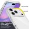  iPhone 17 Pro Skal Shockproof Hybrid Transparent - Teknikhallen.se