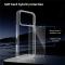  iPhone 17 Pro Skal Shockproof Hybrid Transparent - Teknikhallen.se