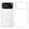  iPhone 17 Pro Skal Slim Fit TPU Transparent - Teknikhallen.se