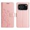  iPhone 17 Pro Fodral Med Blommigt Tryck Roséguld - Teknikhallen.se