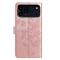  iPhone 17 Pro Fodral Med Fjäril Tryck Roséguld - Teknikhallen.se