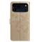  iPhone 17 Pro Fodral Med Fjäril Tryck Guld - Teknikhallen.se