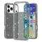  iPhone 17 Pro Skal Hybrid Glitter Svart - Teknikhallen.se