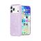  iPhone 17 Pro Skal Hybrid Glitter Lila - Teknikhallen.se