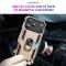  iPhone 17 Pro Skal Shockproof Hybrid Ring Guld - Teknikhallen.se