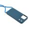  iPhone 17 Pro Skal Med Mobilsnöre TPU Blå - Teknikhallen.se