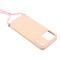  iPhone 17 Pro Skal Med Mobilsnöre TPU Rosa - Teknikhallen.se