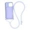  iPhone 17 Pro Skal Med Mobilsnöre TPU Lila - Teknikhallen.se