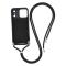  iPhone 17 Pro Skal Med Mobilsnöre TPU Svart - Teknikhallen.se