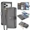 DUX DUCIS DUX DUCIS iPhone 17 Pro 2in1 Magnet Fodral Lawa Series Grå - Teknikhallen.se