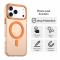  iPhone 17 Pro Skal MagSafe Hybrid Orange - Teknikhallen.se