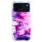  iPhone 17 Pro Skal TPU Marmor Lila - Teknikhallen.se