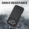  iPhone 17 Pro Skal Extreme Shockproof Hybrid Svart - Teknikhallen.se