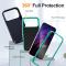  iPhone 17 Pro Skal Extreme Shockproof Hybrid Mörk Blå - Teknikhallen.se