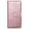  iPhone 17 Pro Fodral Multifunktionellt Läder Roséguld - Teknikhallen.se