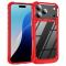  iPhone 17 Pro Max Skal Xtreme Shockproof Hybrid Röd - Teknikhallen.se