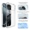 IMAK IMAK iPhone 17 Pro Max Skal TPU Shockproof Airbag Transparent - Teknikhallen.se