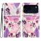  iPhone 17 Pro Max Fodral Med Tryck Lila Blommor - Teknikhallen.se