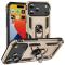  iPhone 17 Pro Max Skal Shockproof Hybrid Ring Guld - Teknikhallen.se