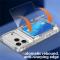  iPhone 17 Pro Max Skal Kickstand Med Kortfack Transparent - Teknikhallen.se